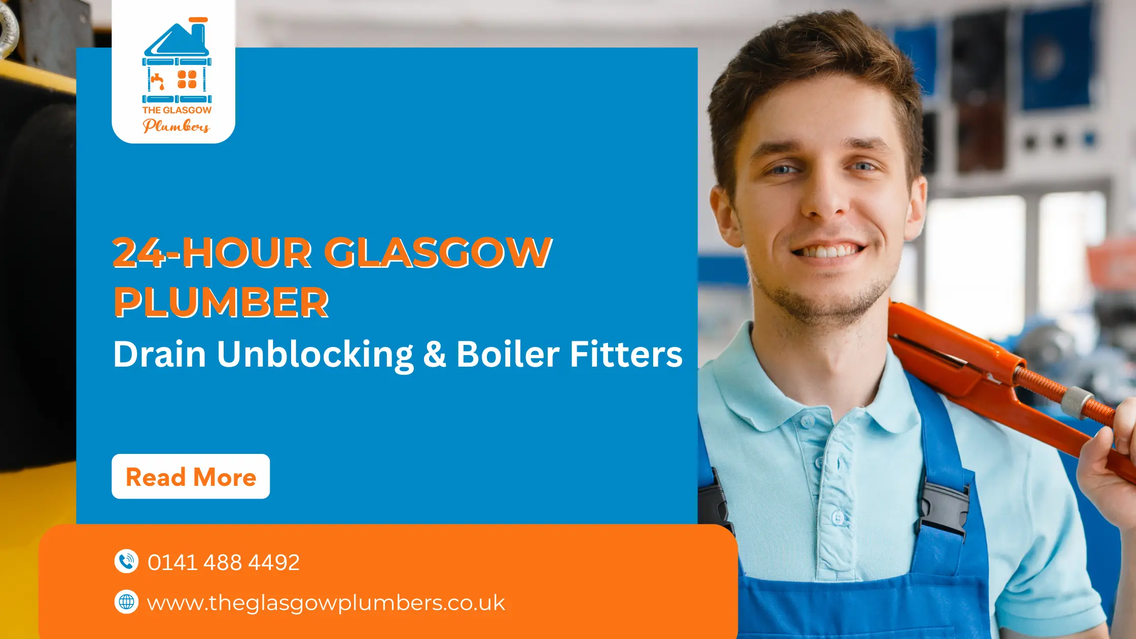 24-Hour Glasgow Plumber | Drain Unblocking & Boiler Fitters