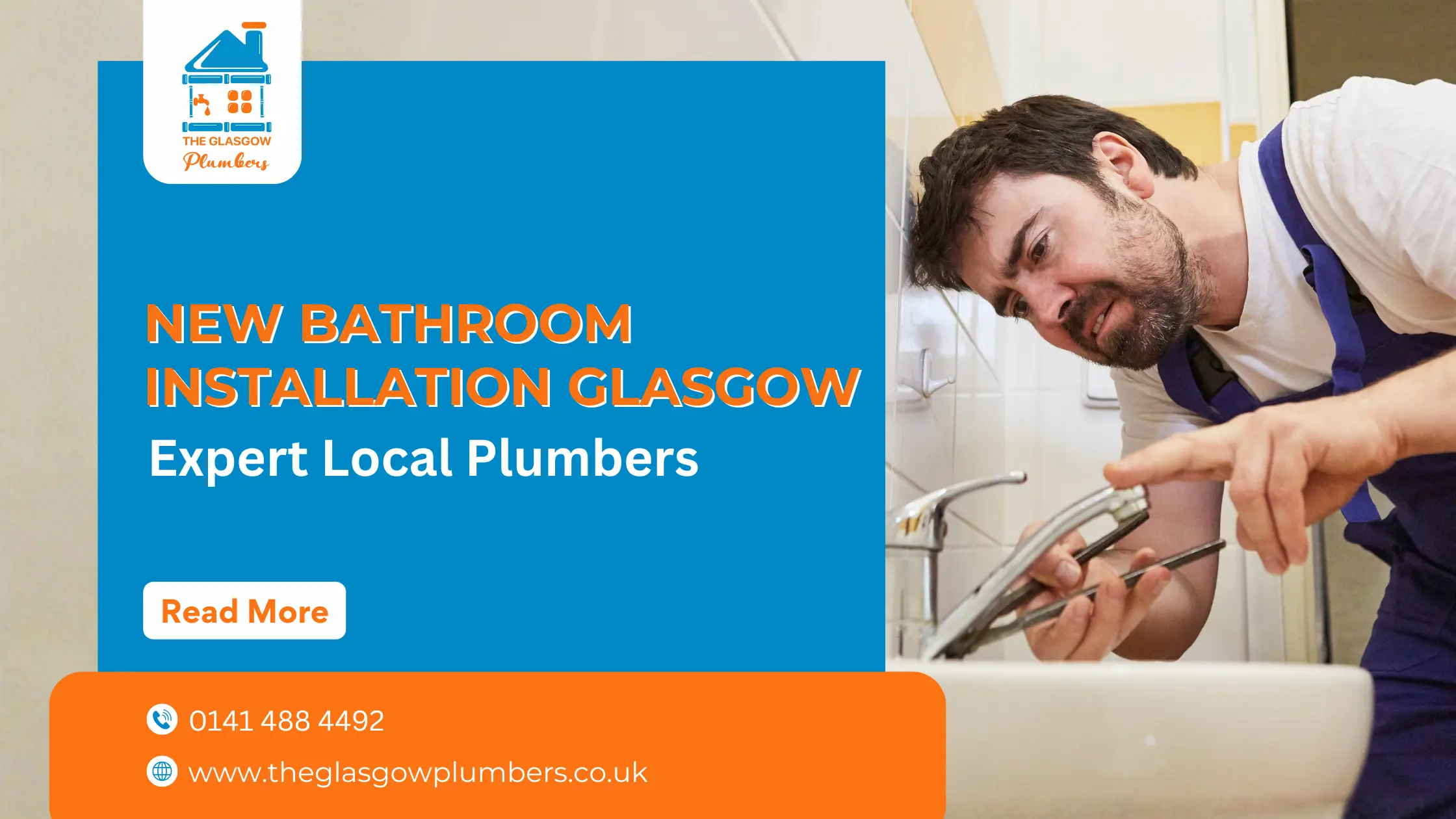 New Bathroom Installation Glasgow | Expert Local Plumbers