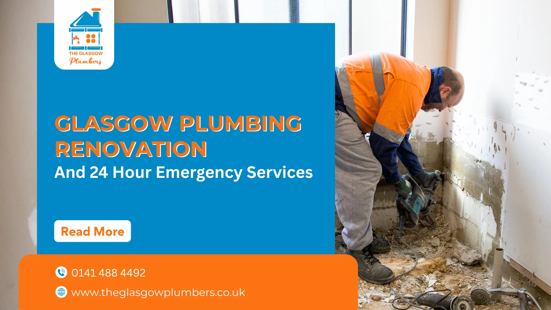 Glasgow Plumbing Renovation & 24 Hour Emergency Services
