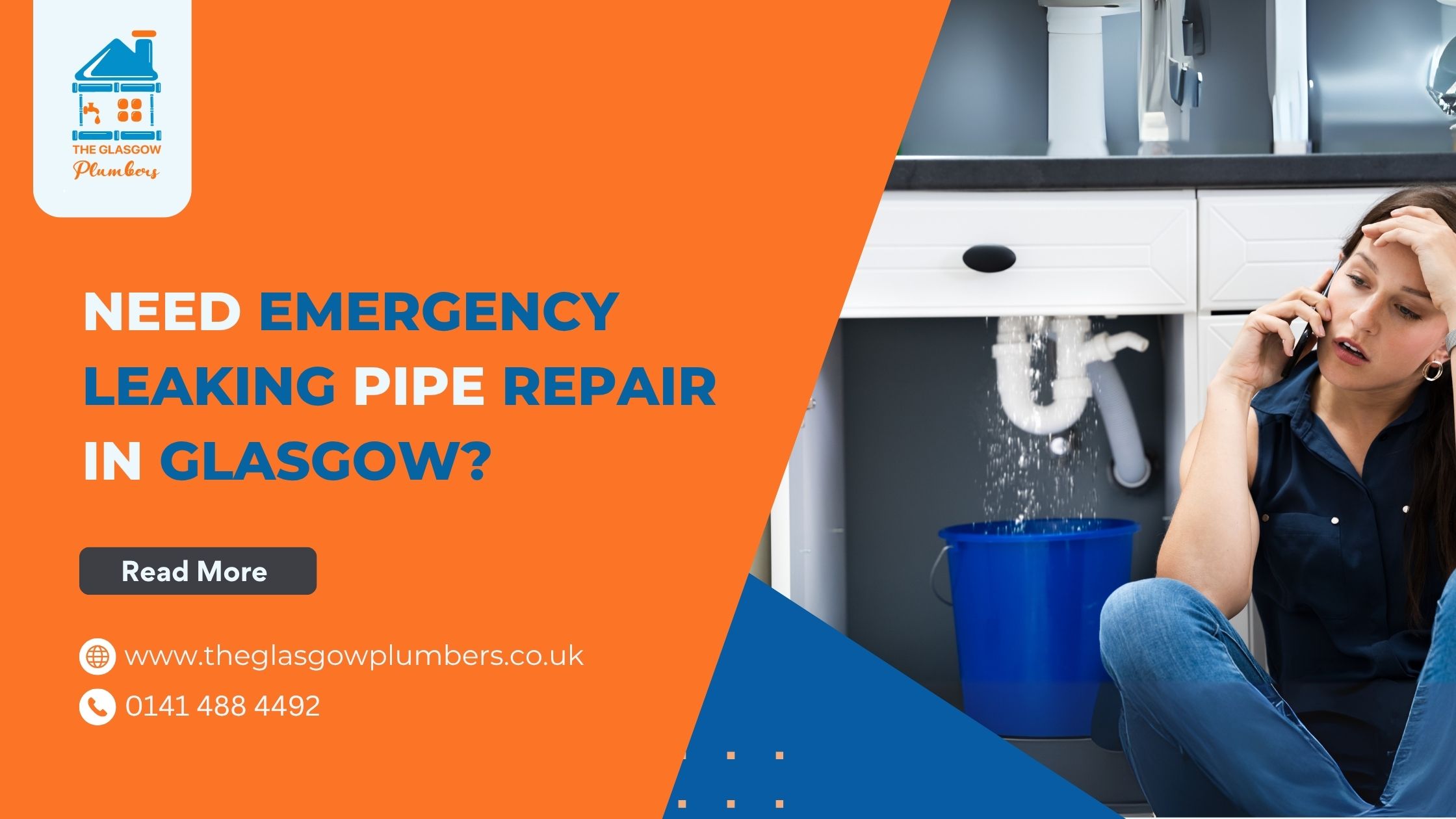 Need Emergency Leaking Pipe Repair in Glasgow?